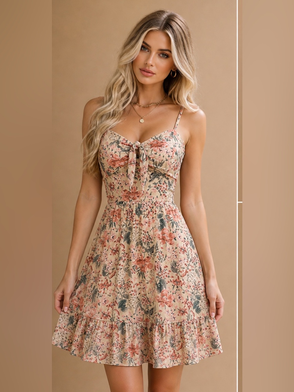 Wildflower Romance Midi Dress